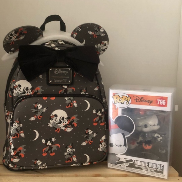 Mickey & Minnie Halloween Mini Backpack